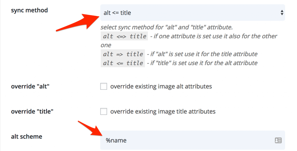 Атрибут alt для картинок wordpress